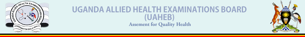 Uganda Allied Health Examinations Board (UAHEB) Logo